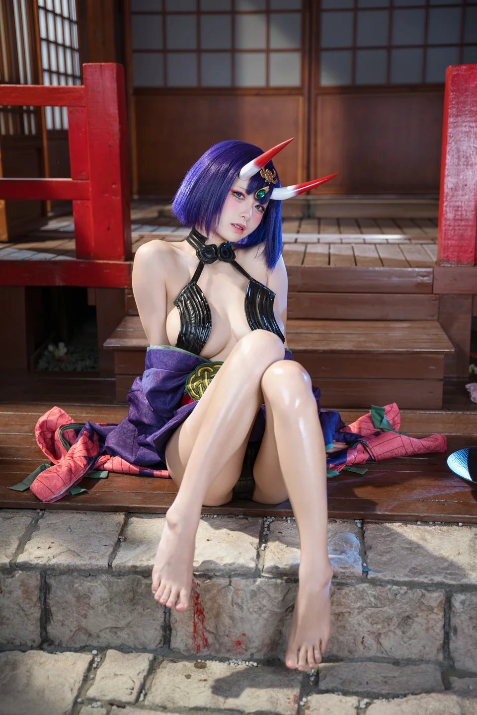 九柒喵 - No.030 酒吞童子 原皮 [92P-805MB] tg@simisebaisi 【丝足阁】026.webp